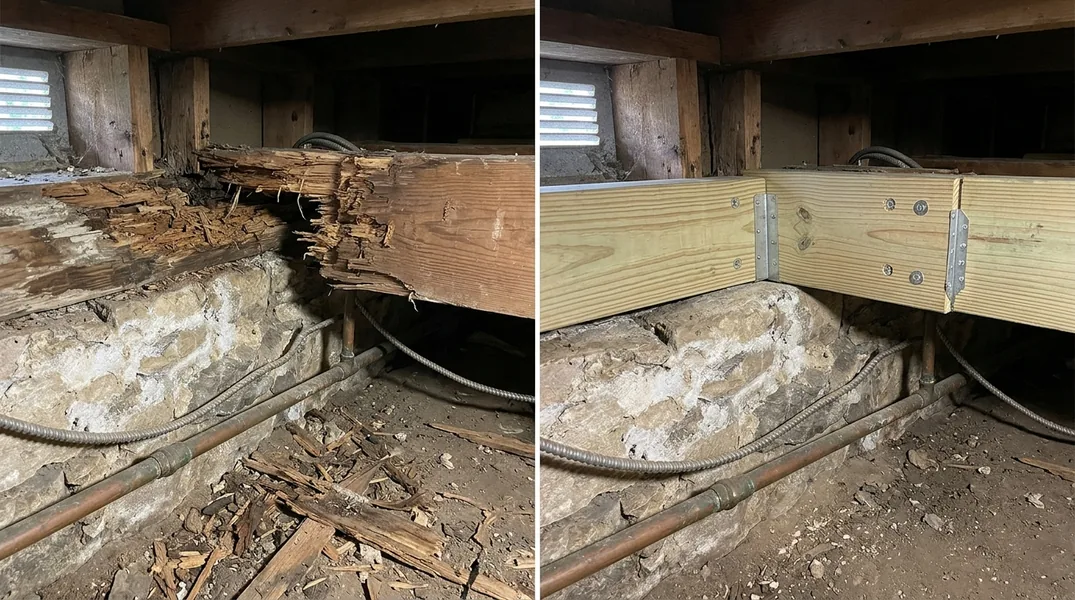Why Rockford Homes Get So Much Wood Rot — Ice Dams, Damp Basements and What to Do About It
